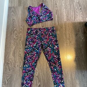 Zumba Fitness Set of leggings & Bra